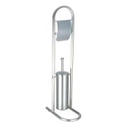 Держатель д/туал.бум. нерж.напольный 002669