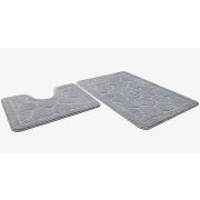 Коврик в ванну 2пр. Aqua 50*80/40*50см, AQP.BAN172