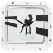 Часы настенные П4-7610/7-37 «Силуэт девушки»