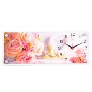 Часы настенные 21ВЕК «Нежные розы» 5020-004